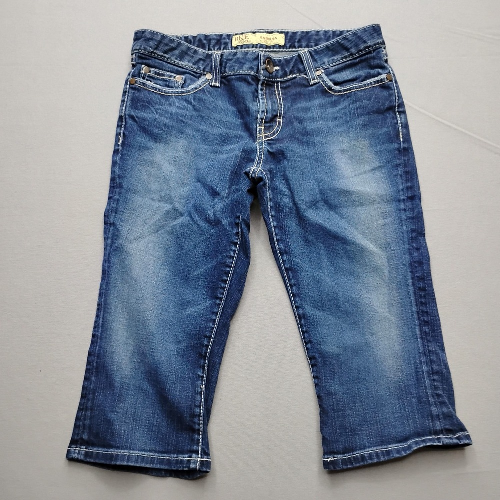 BKE Sabrina Womens Size 29 Blue Denim Capri Jeans BK12109